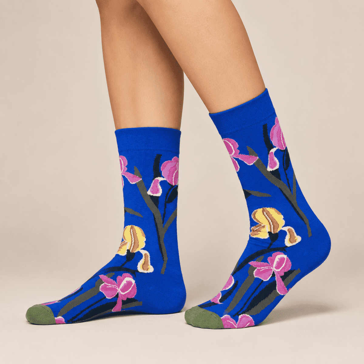Chaussettes à fleurs femme – La Céleste Lou Renard