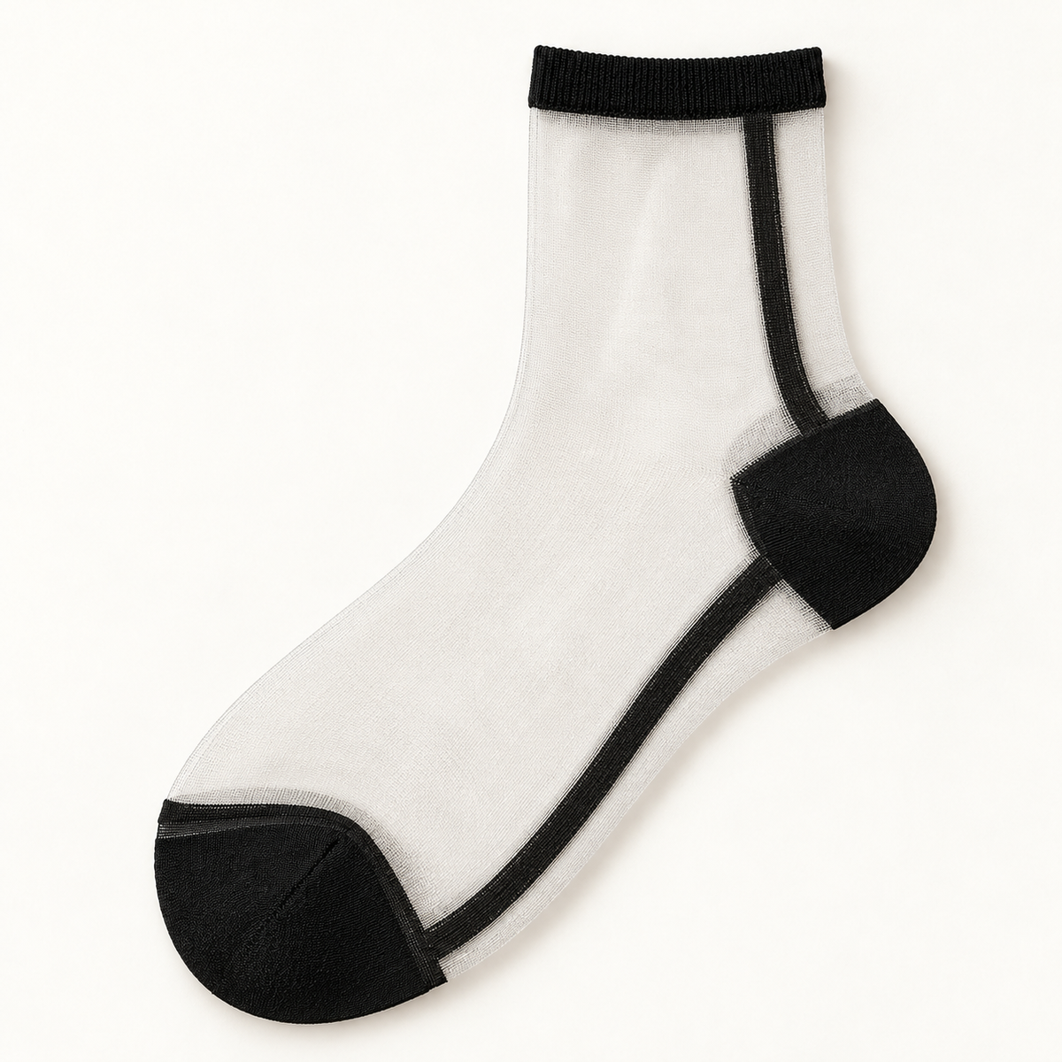 Chaussettes transparentes femme – La Séductrice Lou Renard