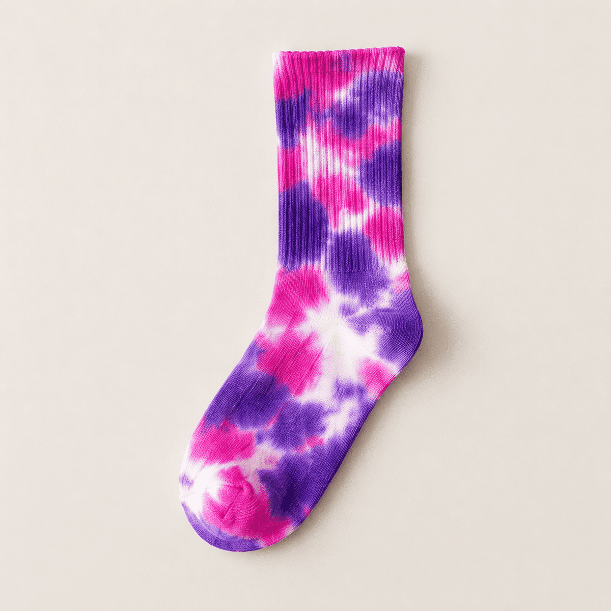 Chaussettes hautes tie and dye femme, Cherry Hollywood – L'Inoubliable Lou Renard