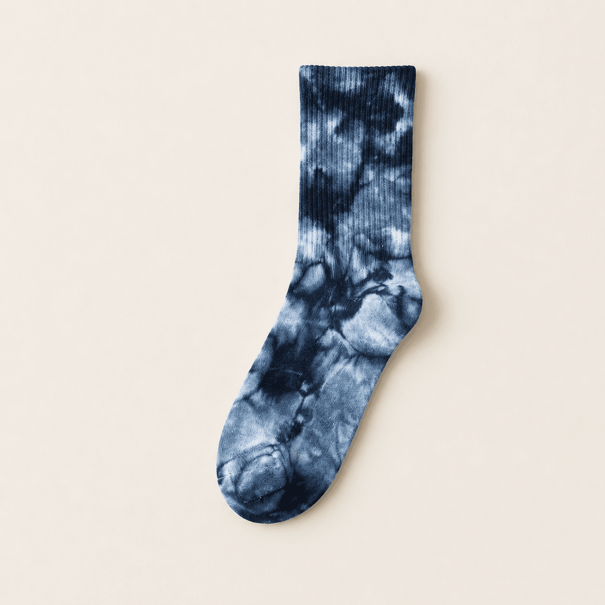 Chaussettes hautes tie and dye femme, Nuit persane – L'Inoubliable Lou Renard