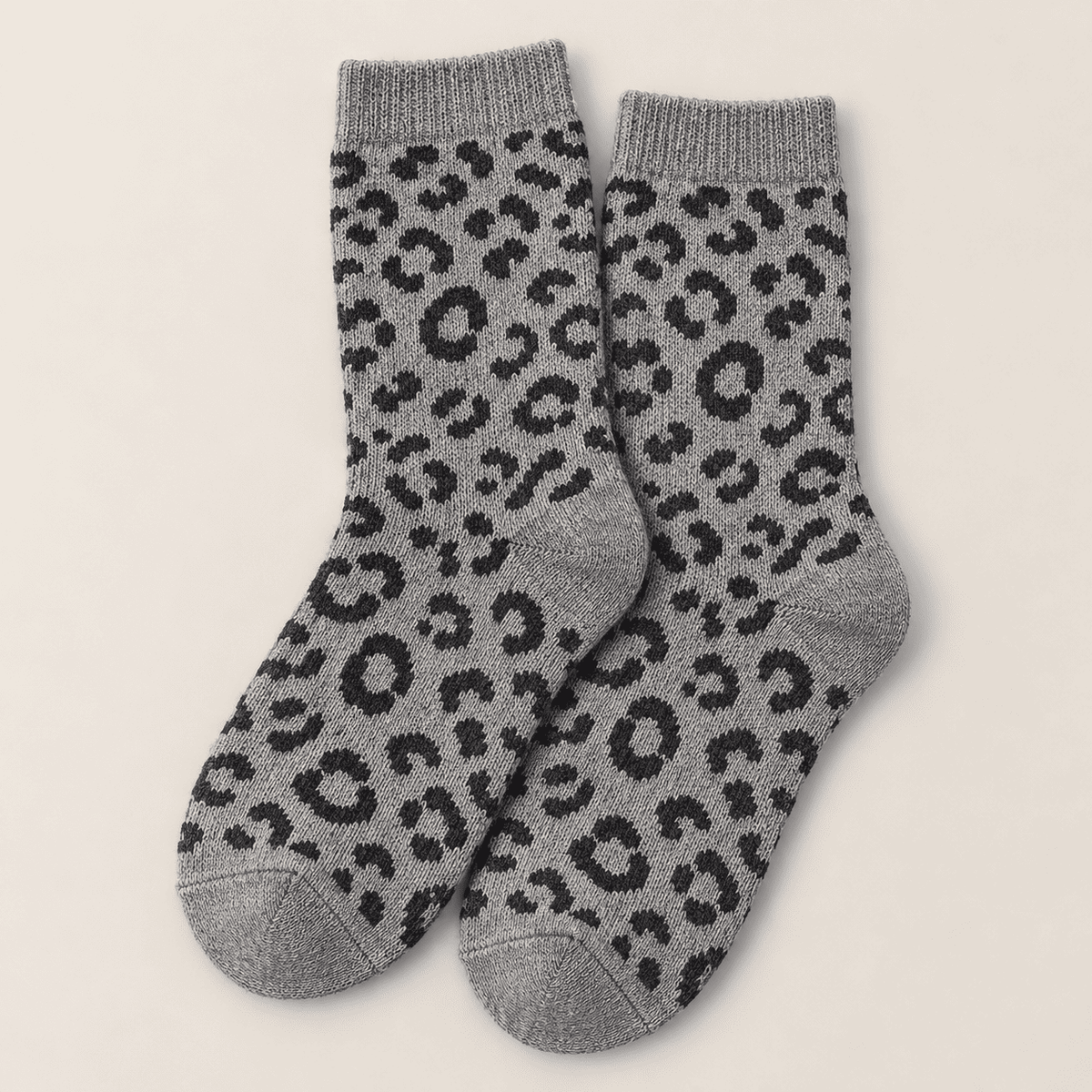 Chaussettes fantaisie léopard femme – La Bestiale Lou Renard