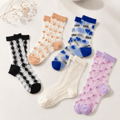 Pack complet (5 paires) / Taille Unique 35-41