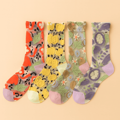 Pack complet (4 paires) / Taille Unique 35-40