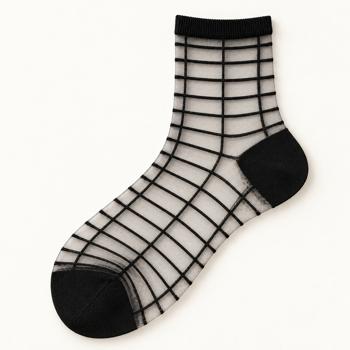 Chaussettes transparentes femme – La Séductrice Lou Renard